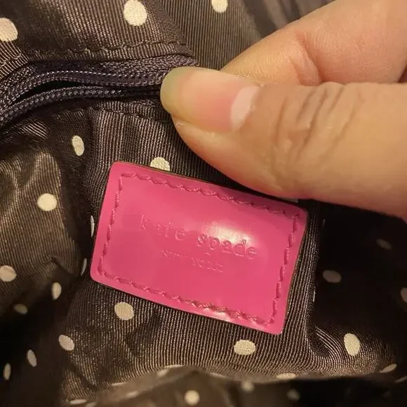 Kate Spade New York Colorful Stripe Multicolor Canvas ToteBag Interior Pocket - Picture 5 of 11